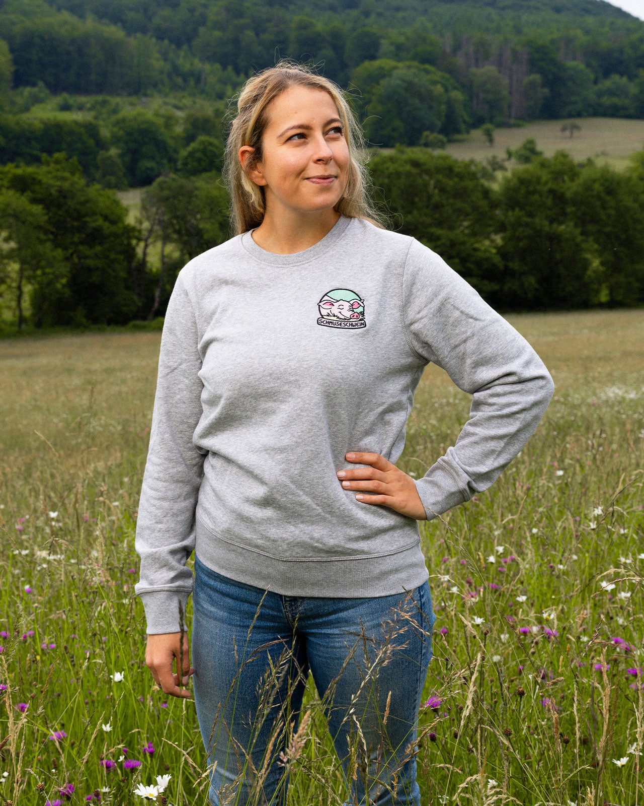 Pullover "Schmuseschwein"