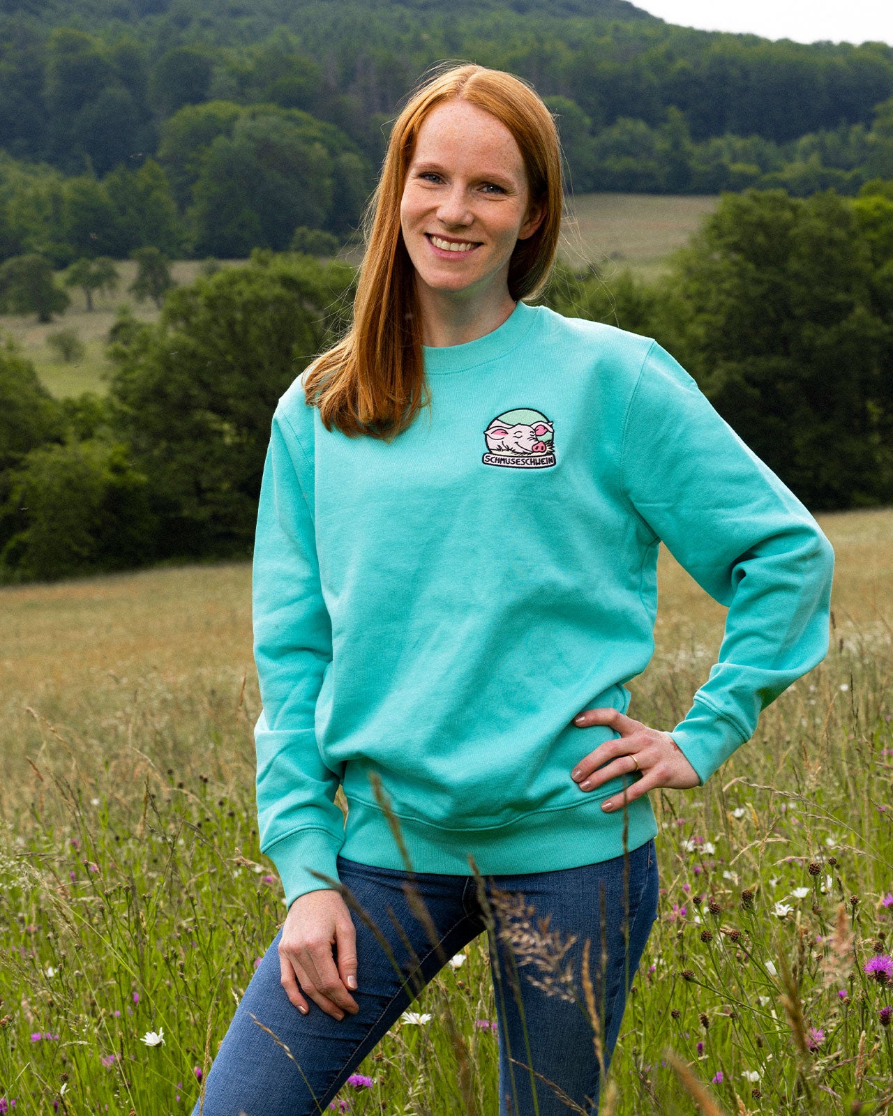 Pullover "Schmuseschwein"