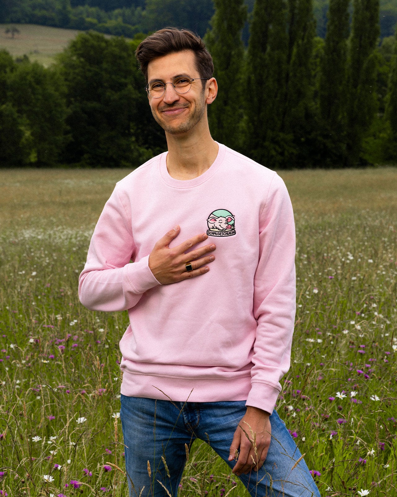 Pullover "Schmuseschwein"