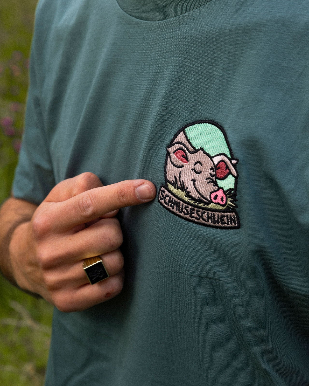 T-Shirt "Schmuseschwein"